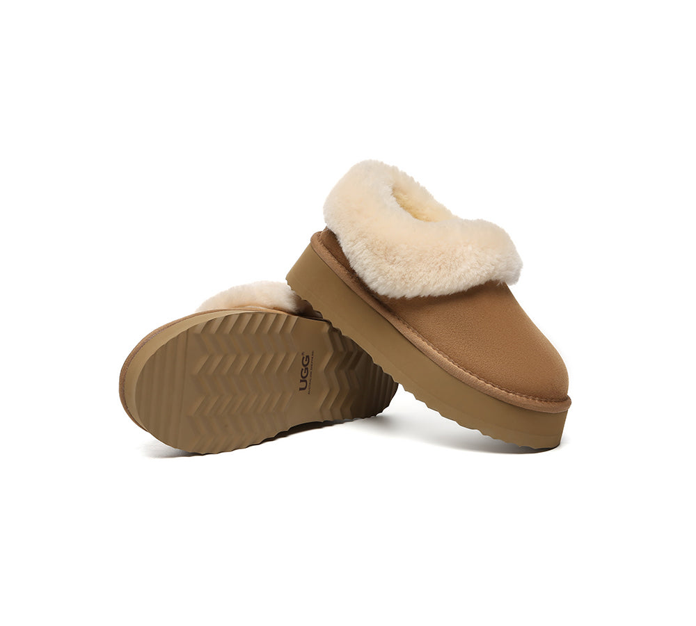AUSTRALIAN SHEPHERD® UGG Slippers Women Platform Clarrie