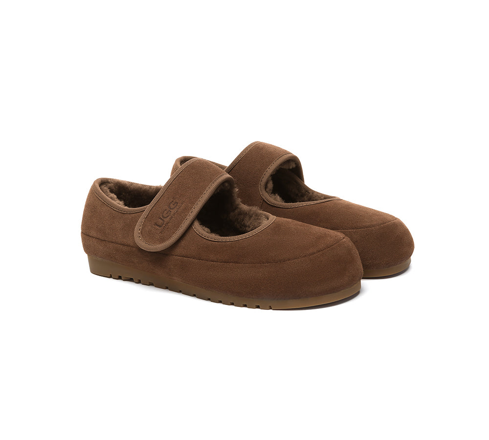 AUSTRALIAN SHEPHERD® UGG Slippers Sheepskin Wool Adjustable Strap Millie UGG AUSTRALIAN SHEPHERD