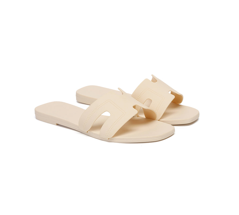 EVERAUĀ® Women Flat Slides Katherine
