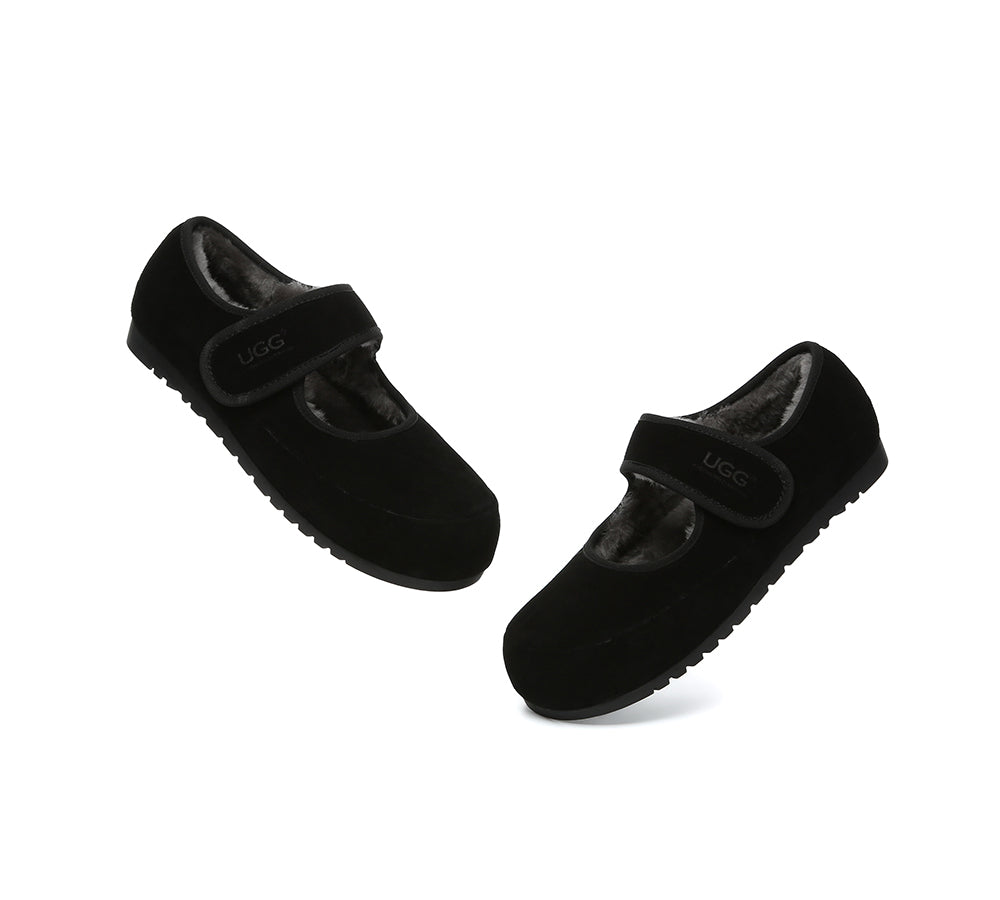 AUSTRALIAN SHEPHERD® UGG Slippers Sheepskin Wool Adjustable Strap Millie UGG AUSTRALIAN SHEPHERD