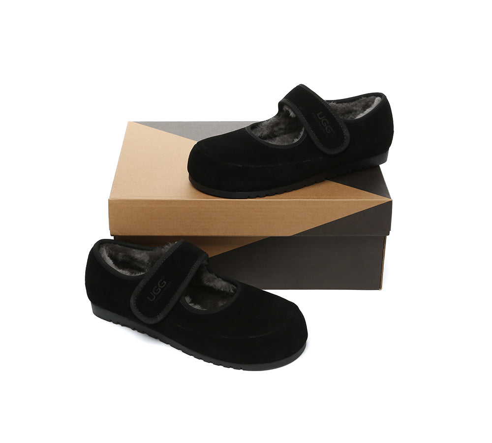 AUSTRALIAN SHEPHERD® UGG Slippers Sheepskin Wool Adjustable Strap Millie UGG AUSTRALIAN SHEPHERD