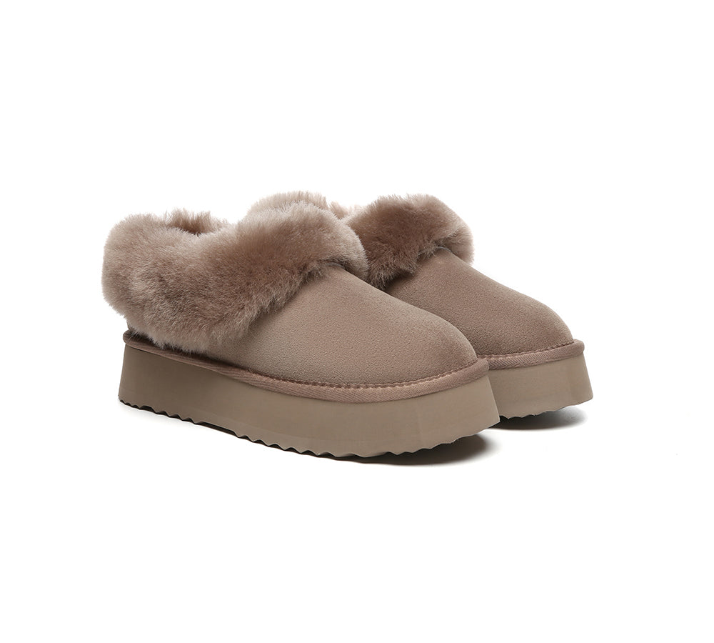 AUSTRALIAN SHEPHERD® UGG Slippers Women Platform Clarrie