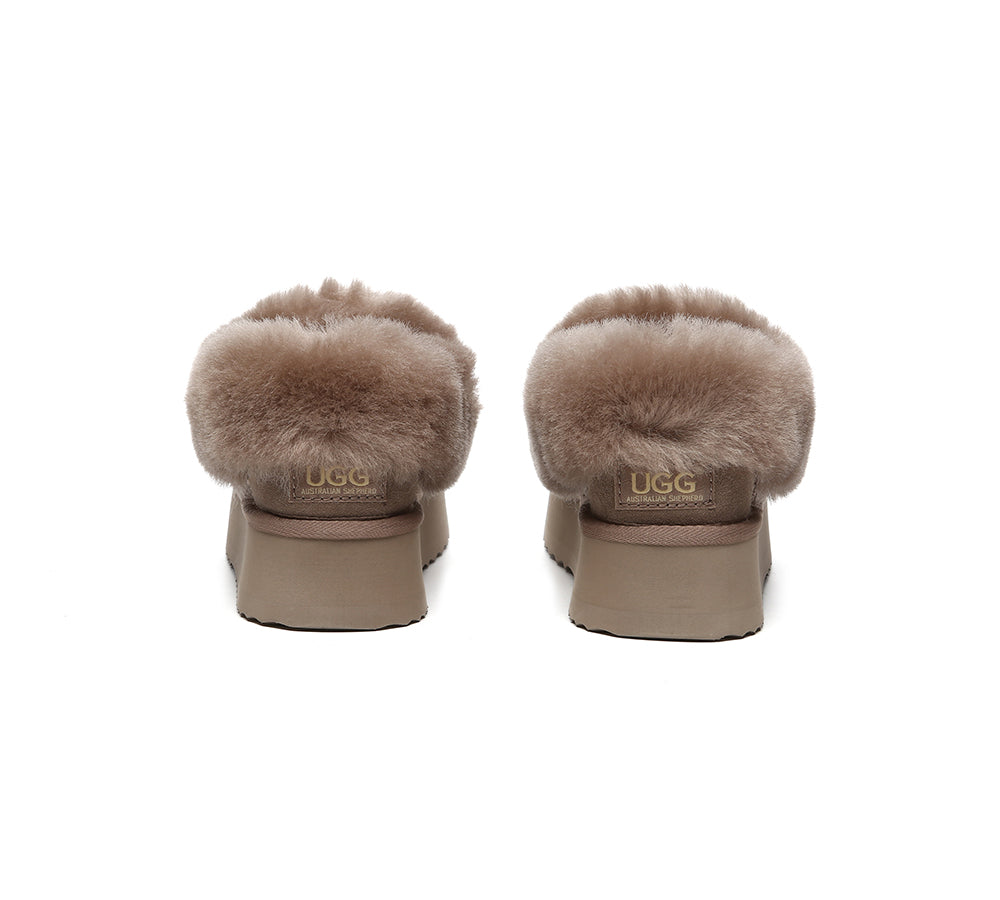 AUSTRALIAN SHEPHERD® UGG Slippers Women Platform Clarrie