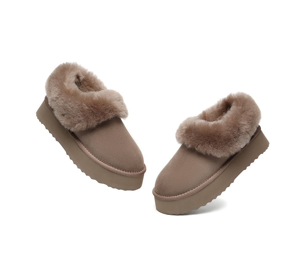 AUSTRALIAN SHEPHERD® UGG Slippers Women Platform Clarrie