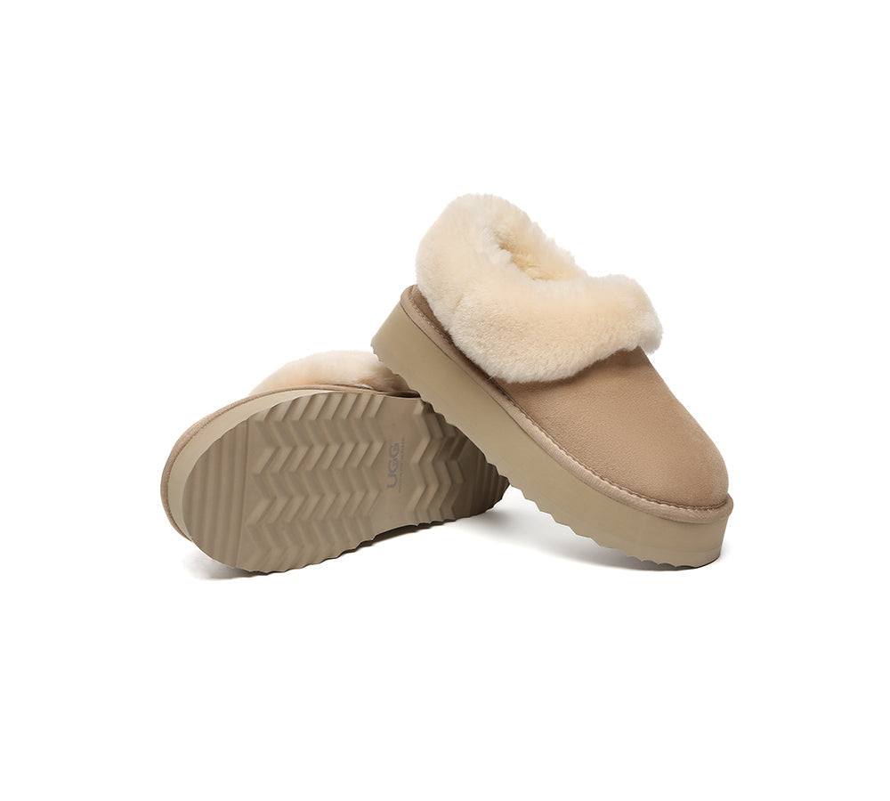 AUSTRALIAN SHEPHERD® UGG Slippers Women Platform Clarrie