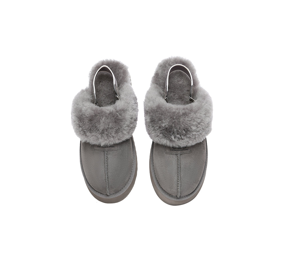 AUSTRALIAN SHEPHERD® UGG Slippers Women Removable Strap Slingback Platform Suzie - UGG EXPRESS