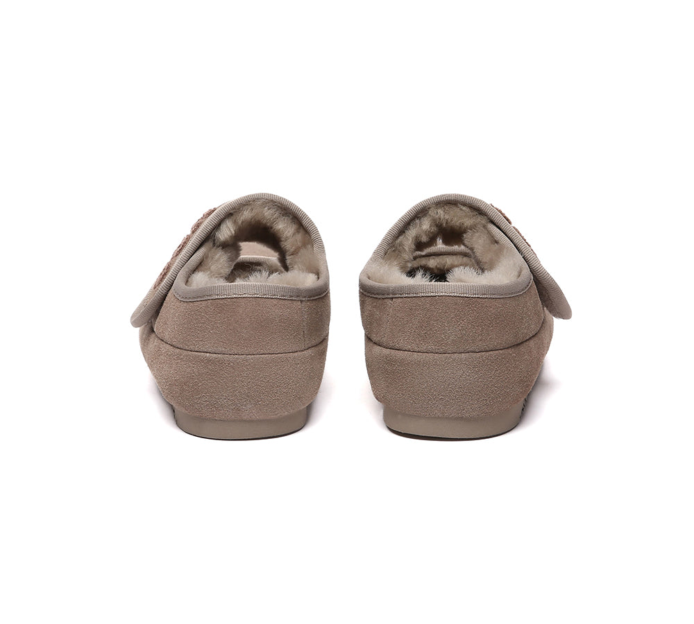 AUSTRALIAN SHEPHERD® UGG Slippers Sheepskin Wool Adjustable Strap Velvi UGG AUSTRALIAN SHEPHERD