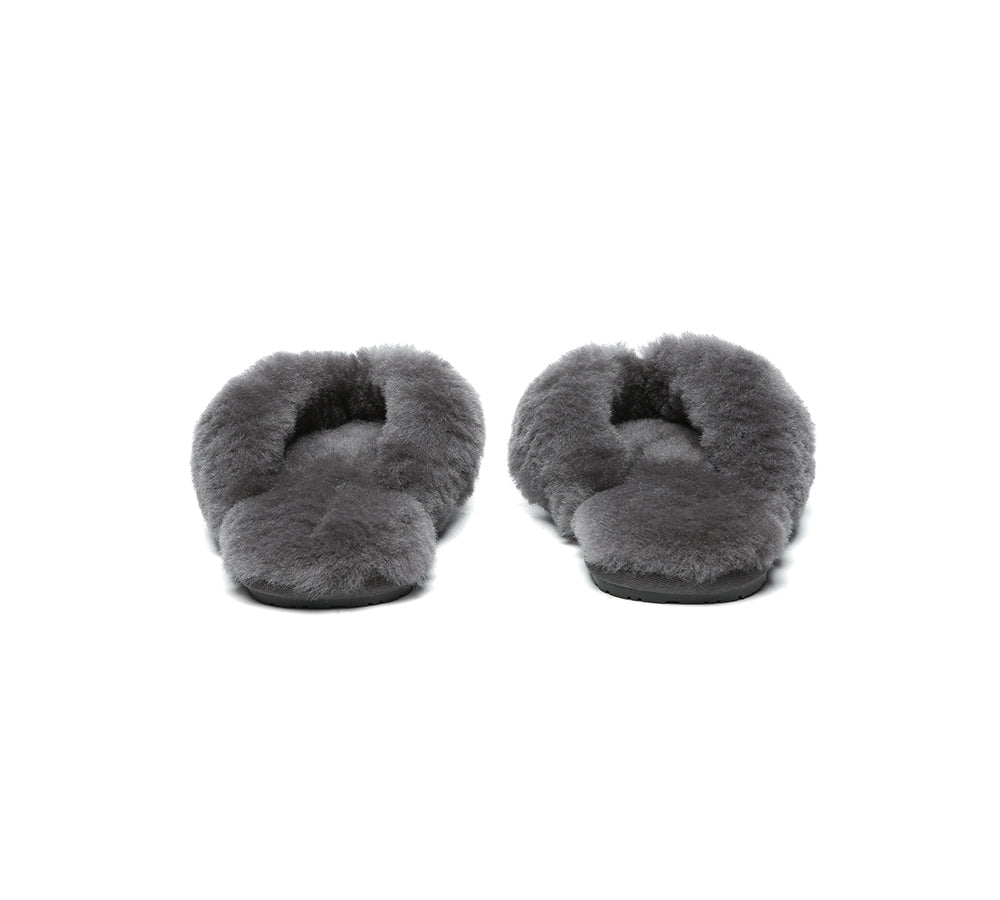 UGG Thongs Women Fluffy Slides Farah