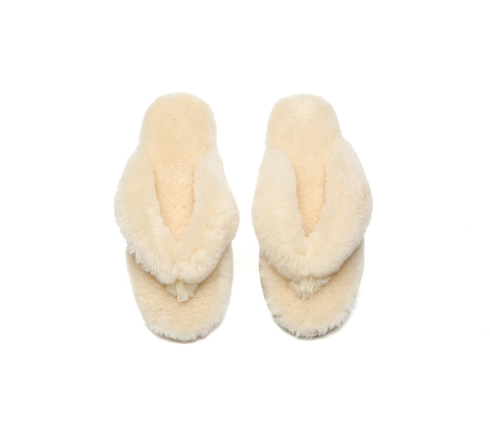 UGG Thongs Women Fluffy Slides Farah