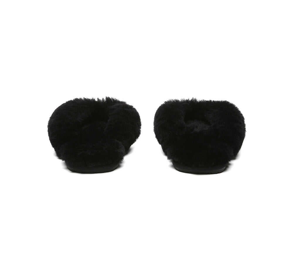 UGG Thongs Women Fluffy Slides Farah