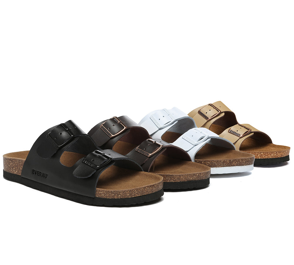 EVERAU® Adjustable Strap Summer Beach Mick Sandal Slides EVERAU