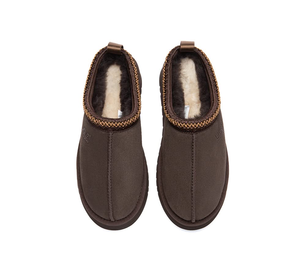 AUSTRALIAN SHEPHERD® UGG Slippers Sheepskin Wool Ankle Platform Tazzy Tay UGG AUSTRALIAN SHEPHERD