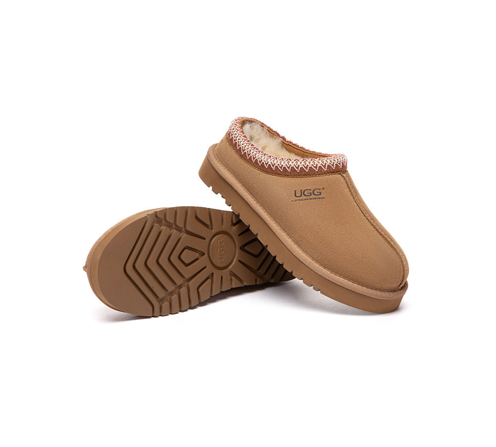 AUSTRALIAN SHEPHERD® UGG Slippers Sheepskin Wool Ankle Platform Tay UGG AUSTRALIAN SHEPHERD