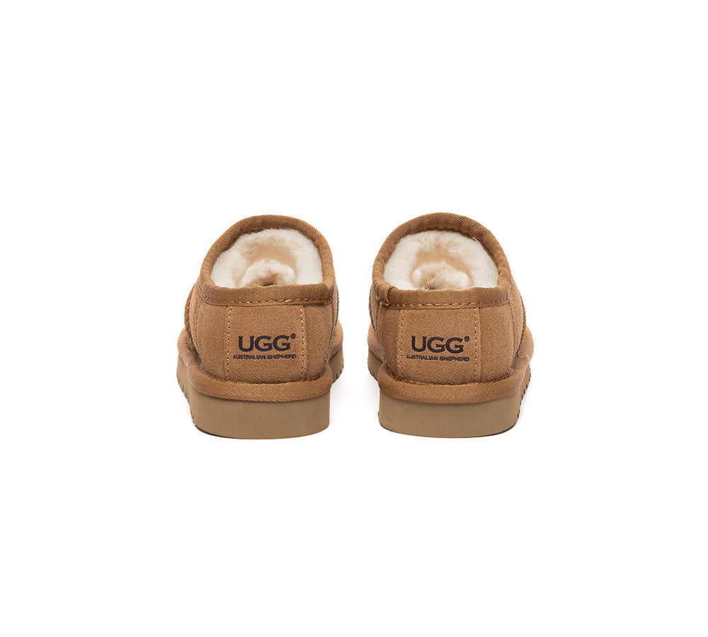 AUSTRALIAN SHEPHERD® UGG Slippers Kids Sheepskin Wool Ankle Platform Carmella UGG AUSTRALIAN SHEPHERD