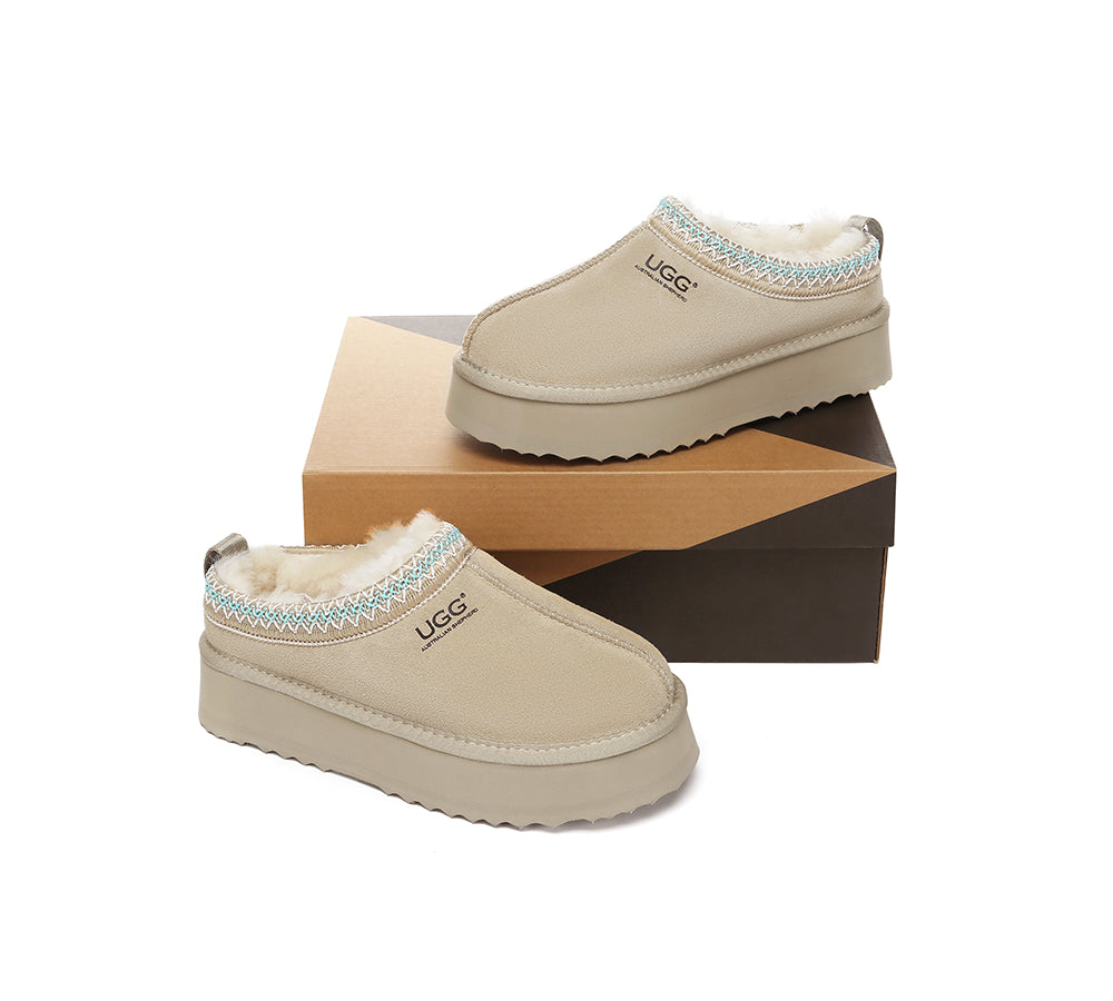 UGG Mini Platform Boots Ankle Slippers Ventus Platform