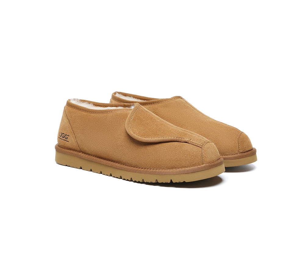 UGG Slippers Sheepskin Wool Adjustable Tristen