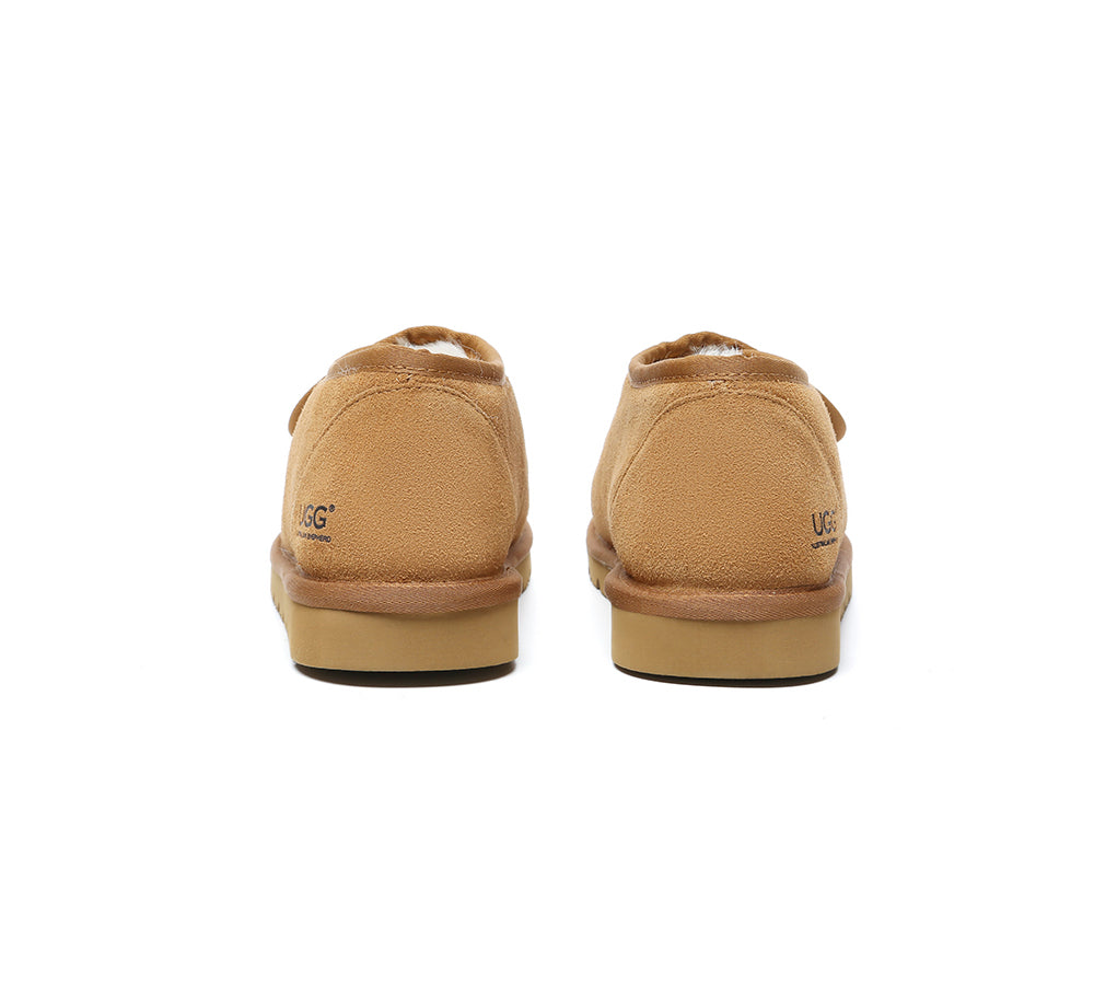 UGG Slippers Sheepskin Wool Adjustable Tristen