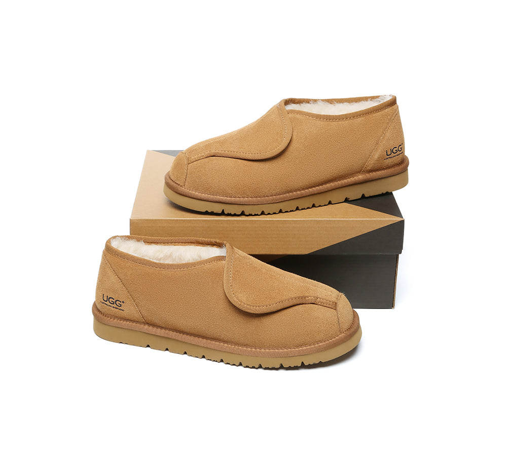 UGG Slippers Sheepskin Wool Adjustable Tristen