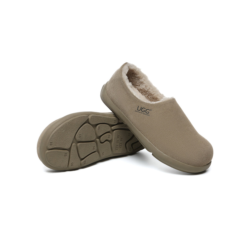 AUSTRALIAN SHEPHERD® UGG Slippers Sheepskin Wool Ankle Clog Brett UGG AUSTRALIAN SHEPHERD