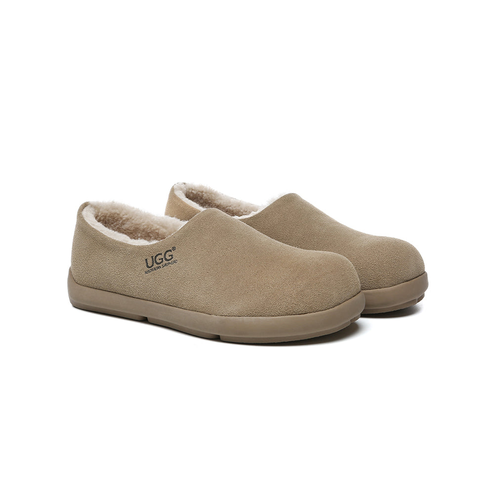 AUSTRALIAN SHEPHERD® UGG Slippers Sheepskin Wool Ankle Clog Brett UGG AUSTRALIAN SHEPHERD