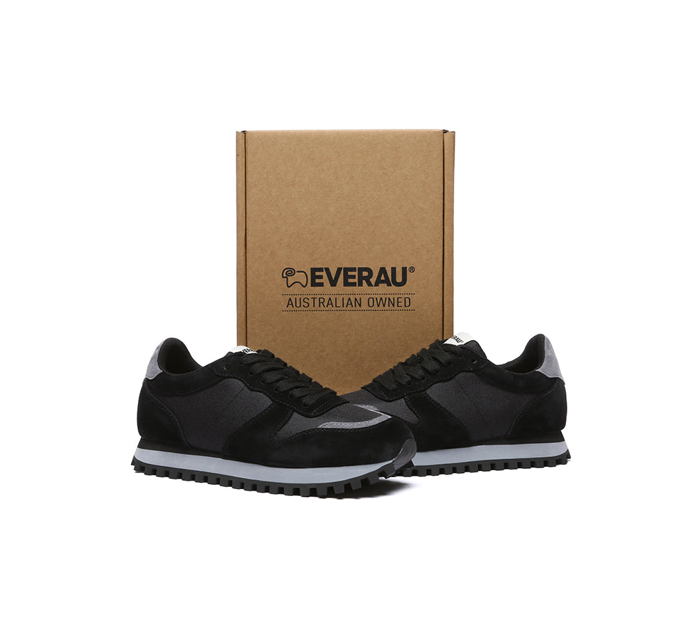Women Leather Chunky Sneakers Etta