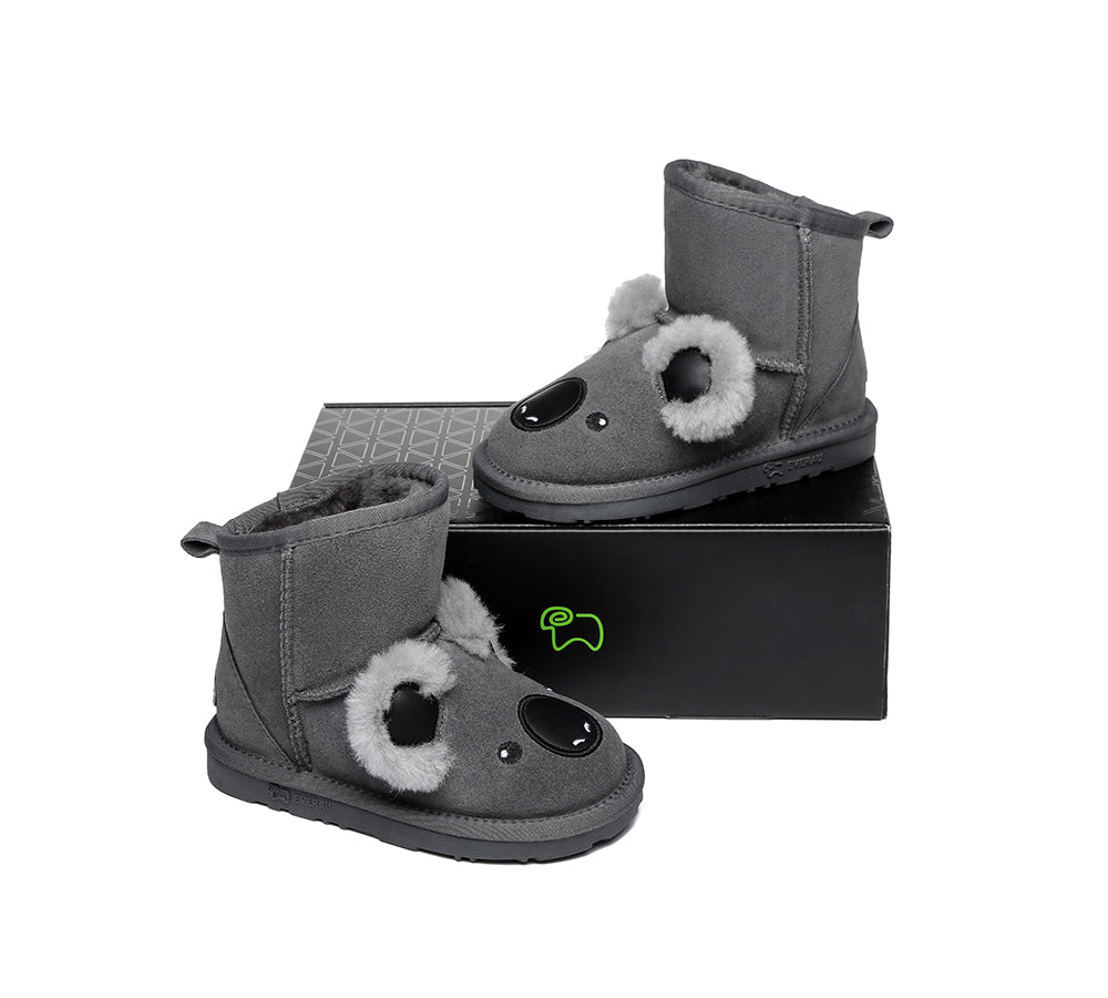 Kids Sheepskin Boots Koala