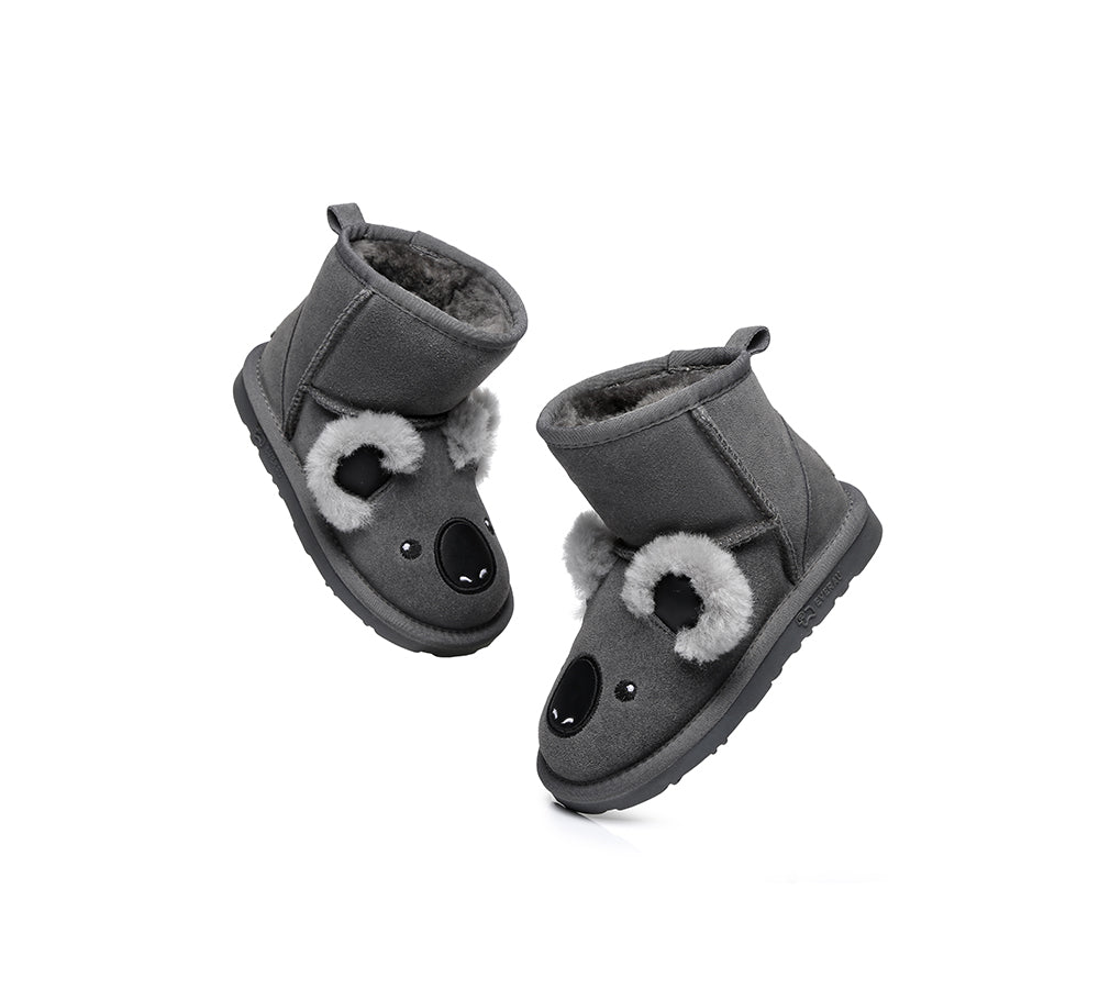 Kids Sheepskin Boots Koala