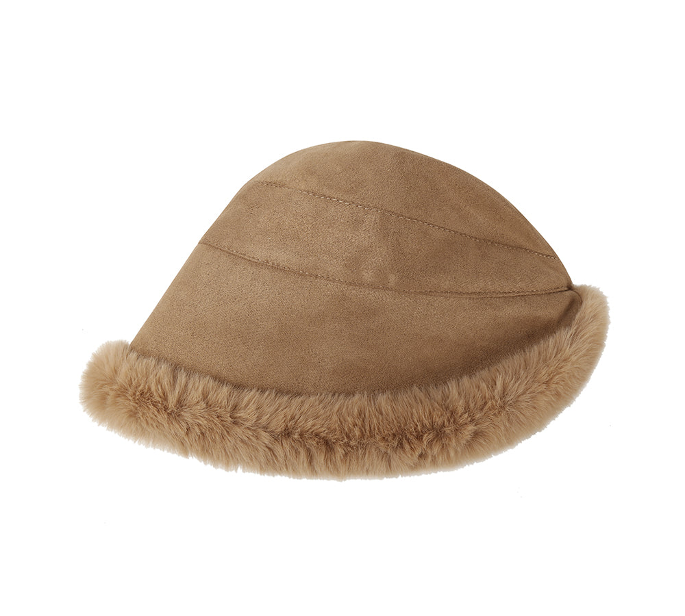 EVERAU® Suede Fluffy Warm Bucket Hat EVERAU
