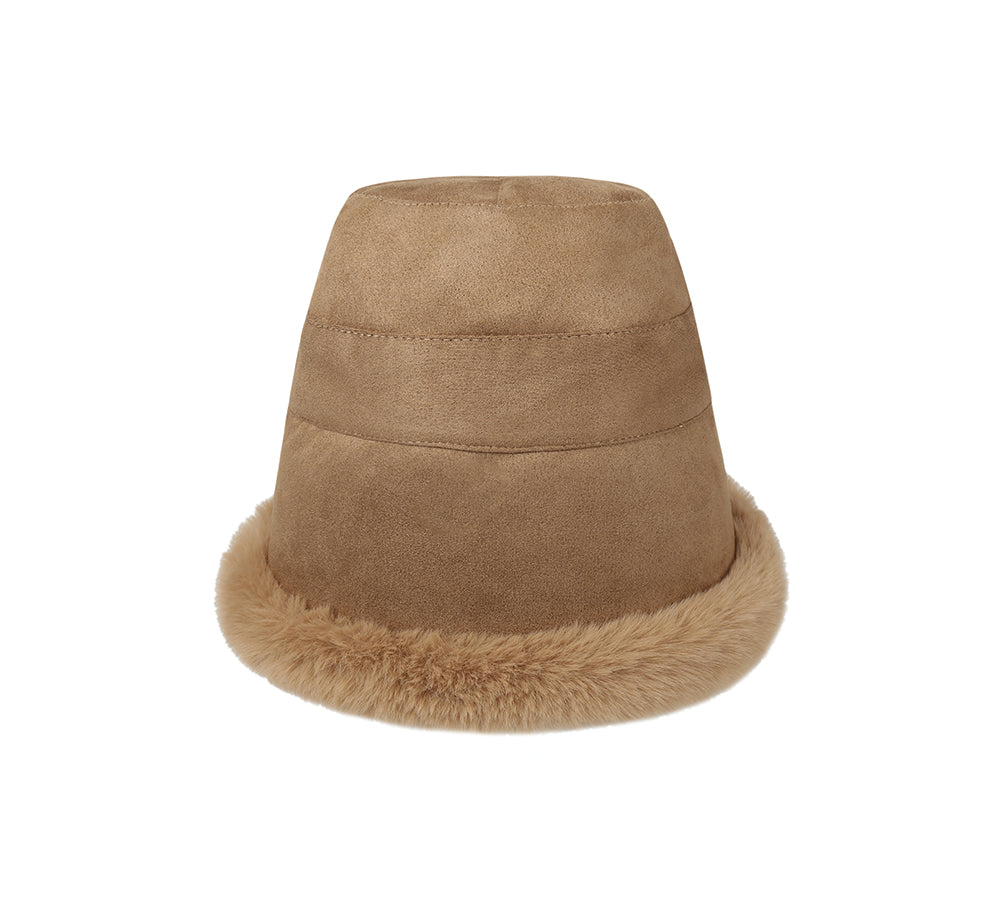 EVERAU® Suede Fluffy Warm Bucket Hat EVERAU