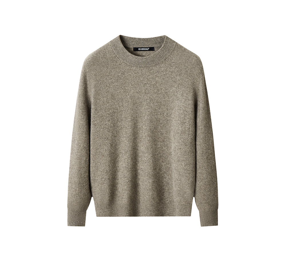 EVERAU® Oversized Yak Cashmere Blend Knit Sweater Toora EVERAU