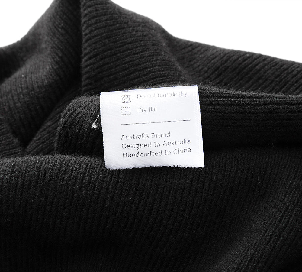 EVERAU® 100% Wool Knitwear Sweater Roya EVERAU