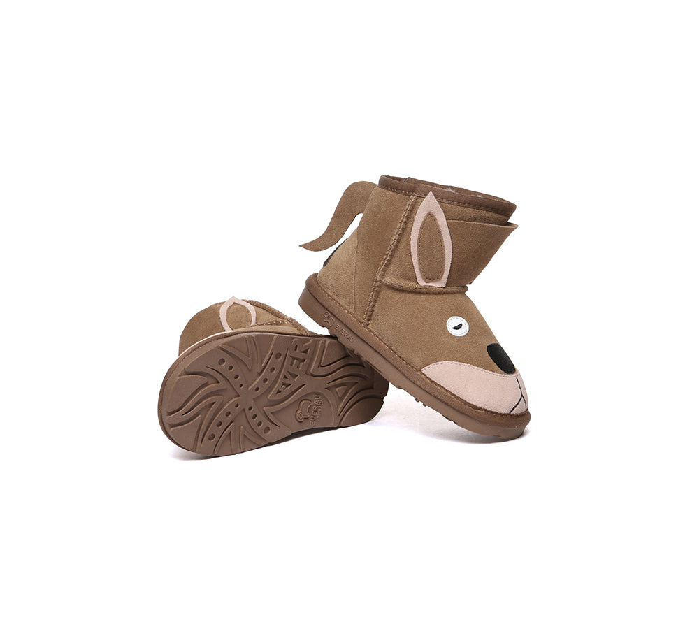 EVERAUยฎ UGG Boots Kids Sheepskin Wool Kangaroo Kids Plus - UGG EXPRESS