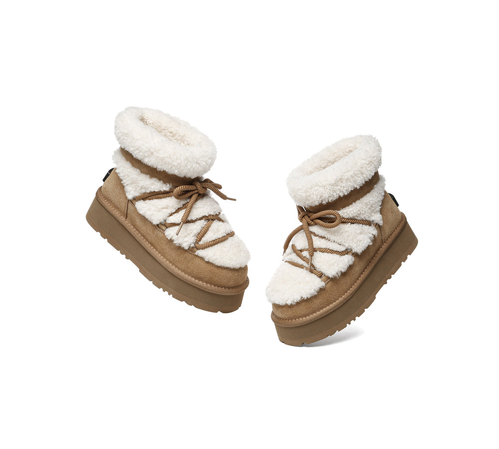 UGG EVERAUĀ® UGG Boots Women Platform Short Carmen