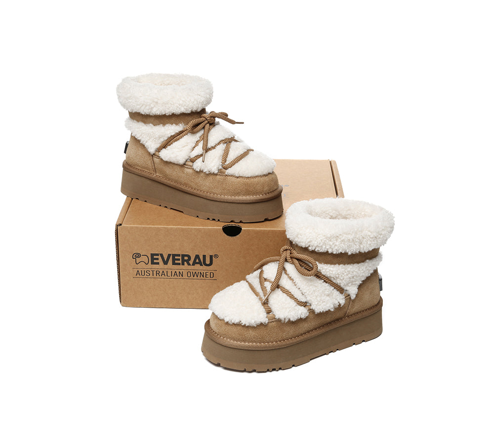 UGG EVERAUĀ® UGG Boots Women Platform Short Carmen