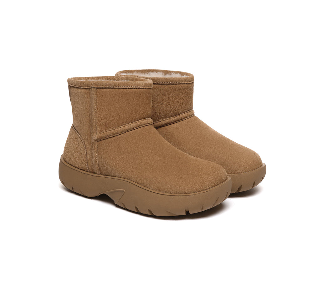 AUSTRALIAN SHEPHERDยฎ UGG Boots Sheepskin Wool Ankle Chunky Mini Classic Salma - UGG EXPRESS