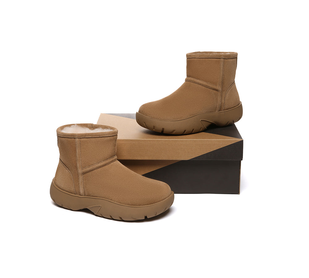AUSTRALIAN SHEPHERD® UGG Boots Sheepskin Wool Ankle Chunky Mini Classic Salma - UGG EXPRESS
