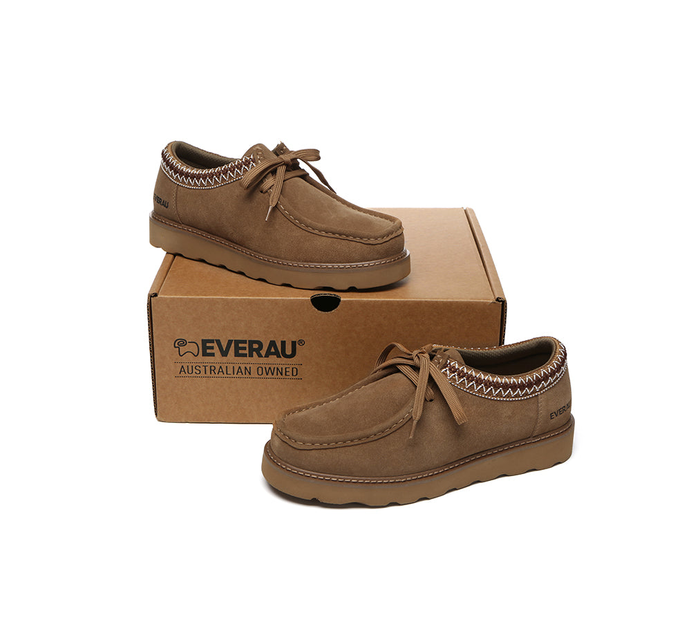 EVERAUĀ® Men Leather Casual Shoes Madison