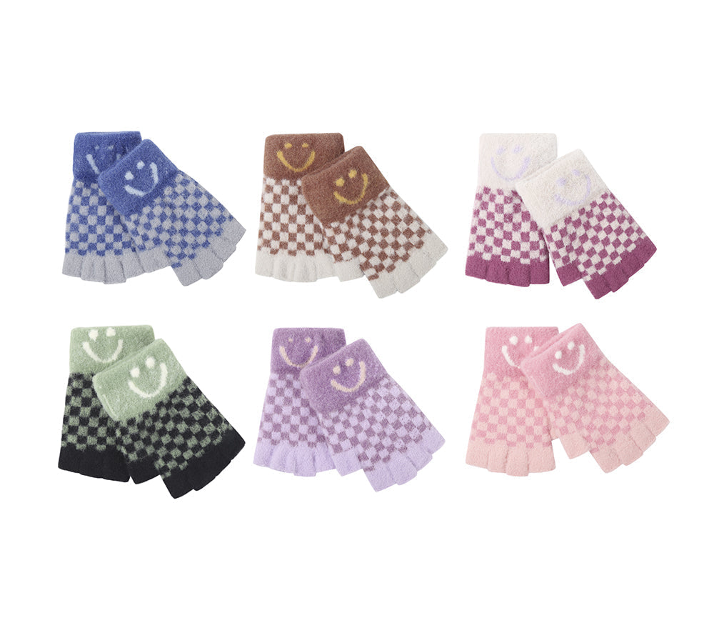 TARRAMARRAยฎ Kids Knit Fingerless Ultra Plush Knit Gloves TARRAMARRA