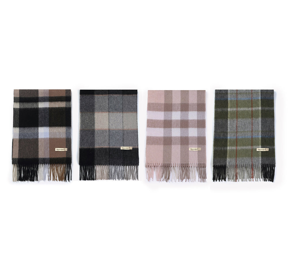Urban UGGยฎ 100% Wool Scarf Plaid URBAN UGG