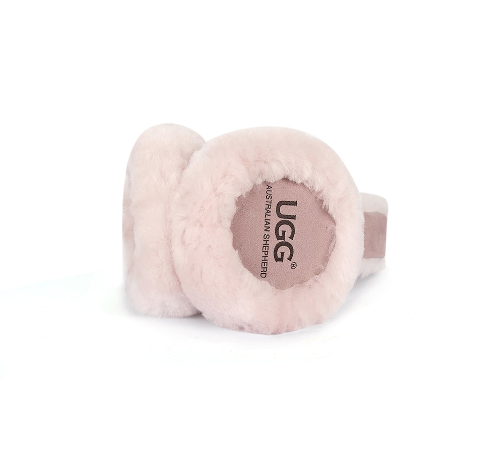 Accessories - Adjustable Sheepskin Wool Connie Earmuff