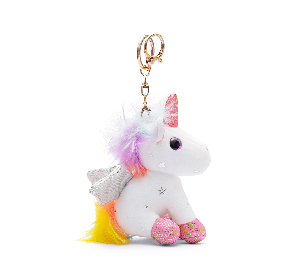 Accessories - Cute Plush Unicorn Keyring
