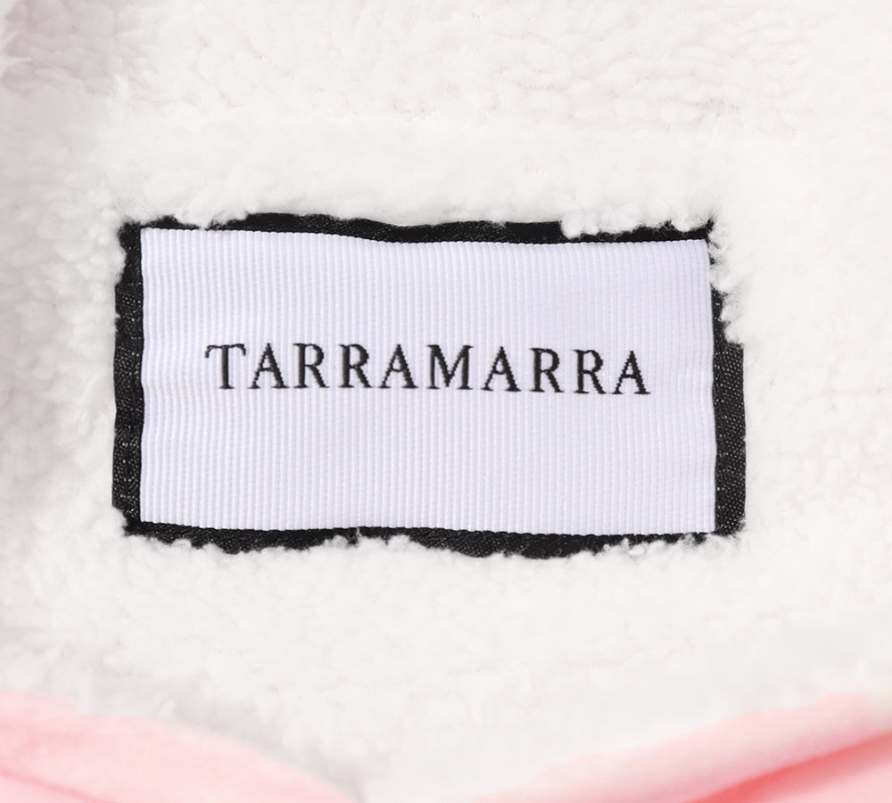 Apparel - Reversible Hoodie Blanket Unisex Pink Polka Dot