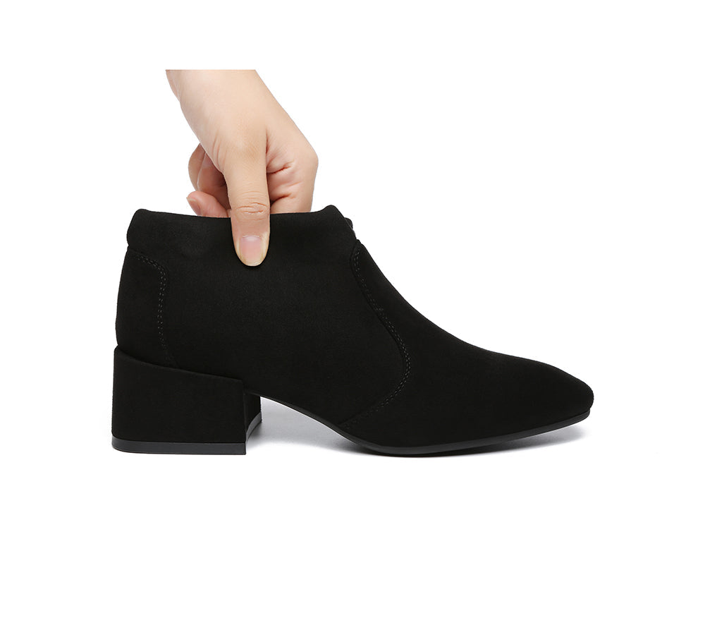 Fashion Boots - Ankle Sock Microsuede Boots Women Kenia