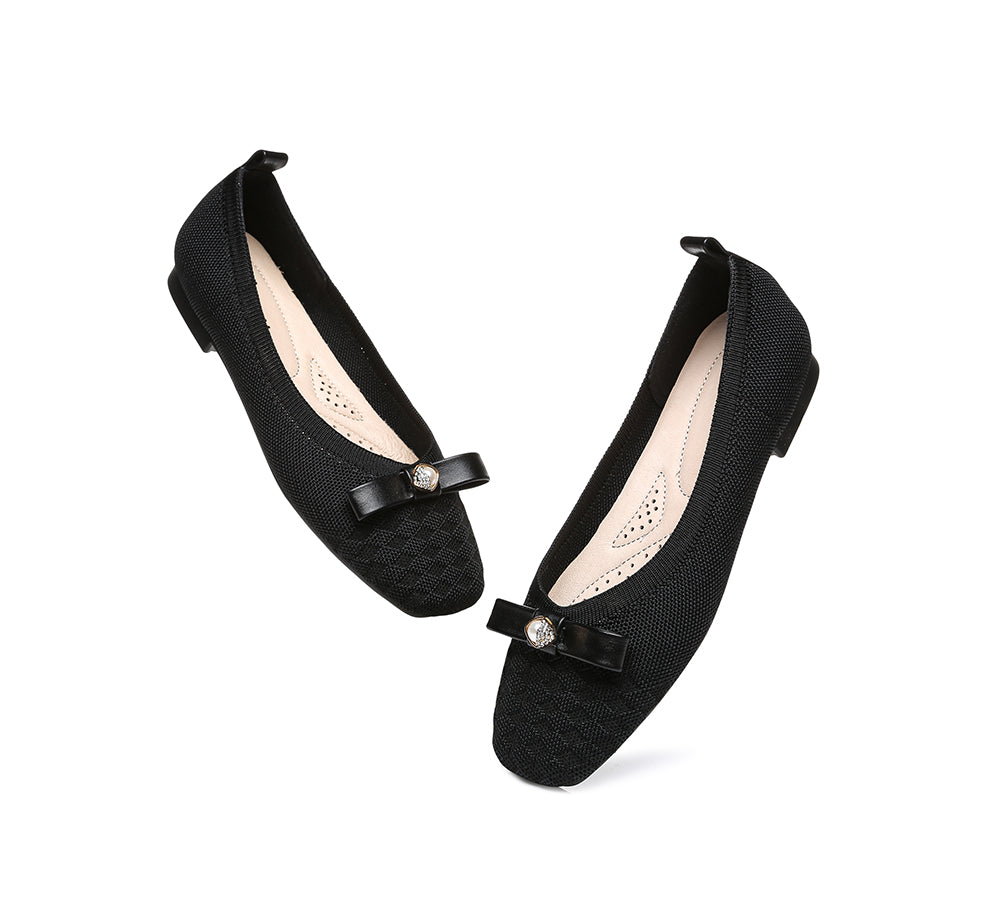 Flats - Flats With Bow Women Yolanda