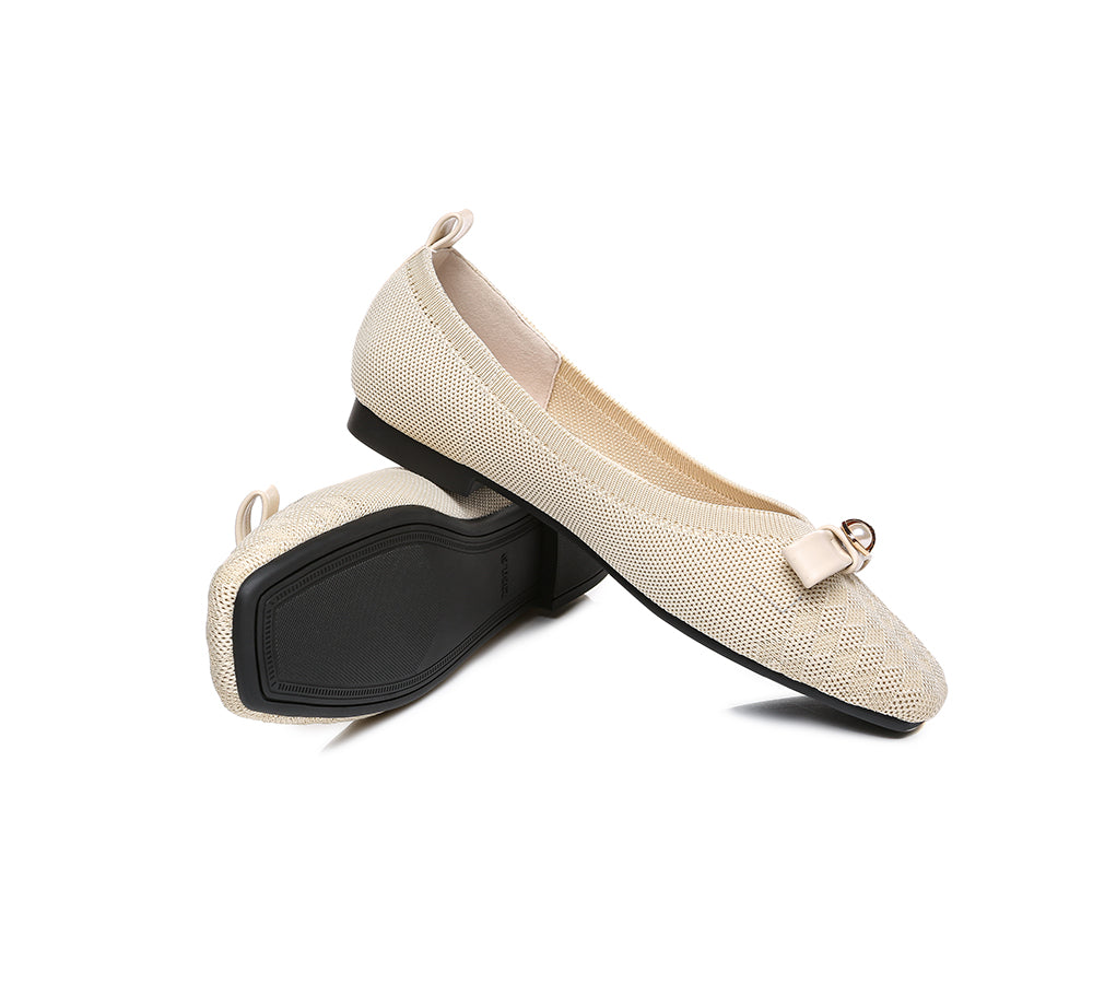 Flats - Flats With Bow Women Yolanda