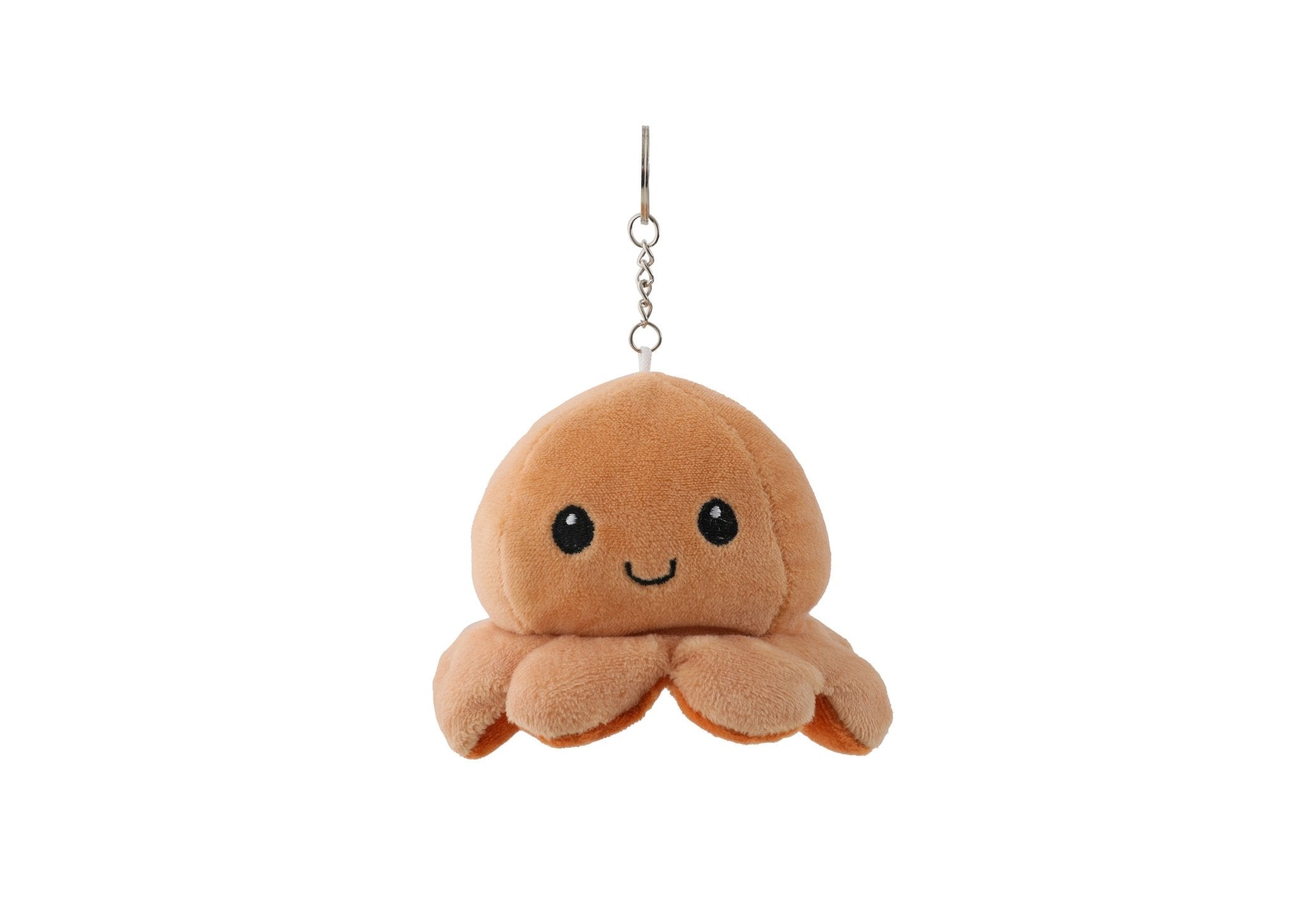 Flip Octopus Plush Key Chain Large - Accessories - Light Brown/dark Brown - Uggoutlet