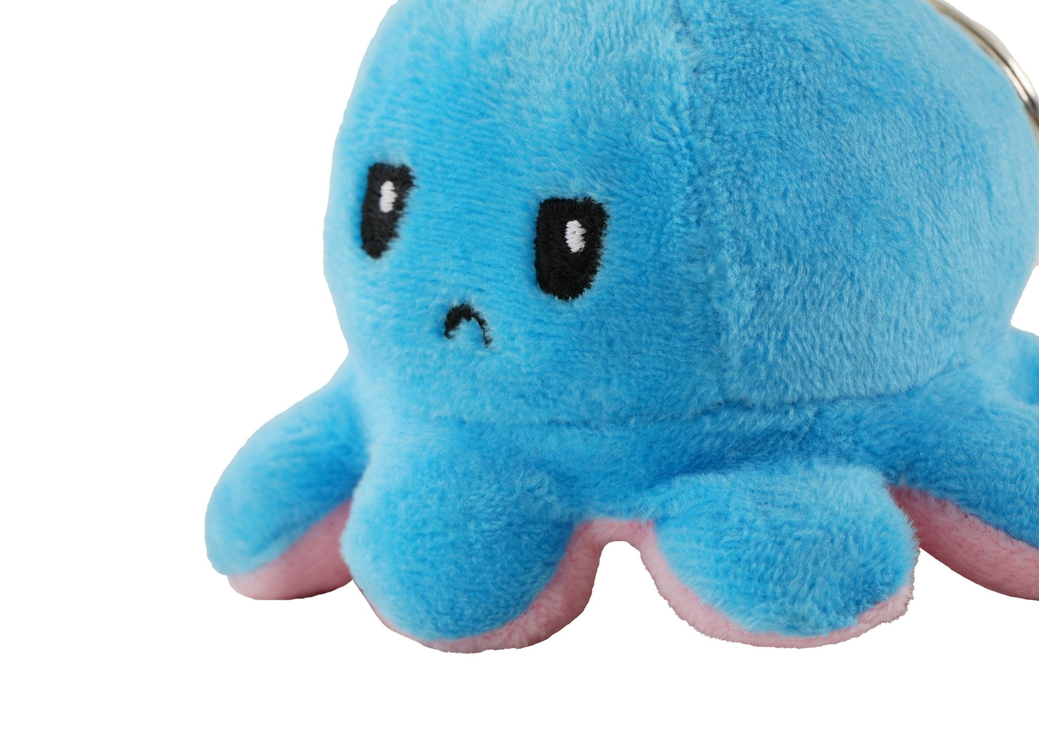 Flip Octopus Plush Key Chain Small - Pink/dark Blue - One Size - Uggoutlet