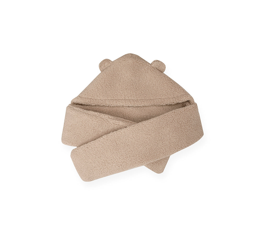 Hats - EVERAUĀ® Hat Scarf And Gloves 3 In 1 Cute Bear Plush Hat