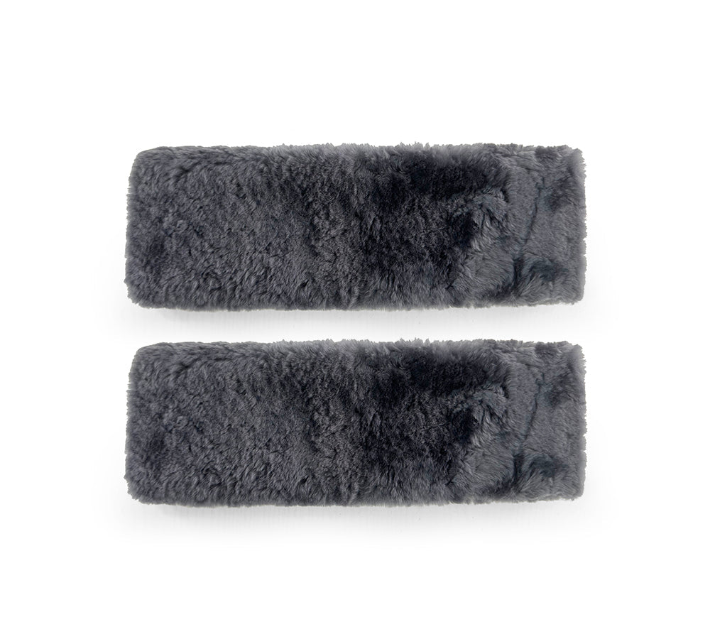 Premium Lambskin Car Seat Safety Belt Cover Shoulder Pad - UGG EXPRESS