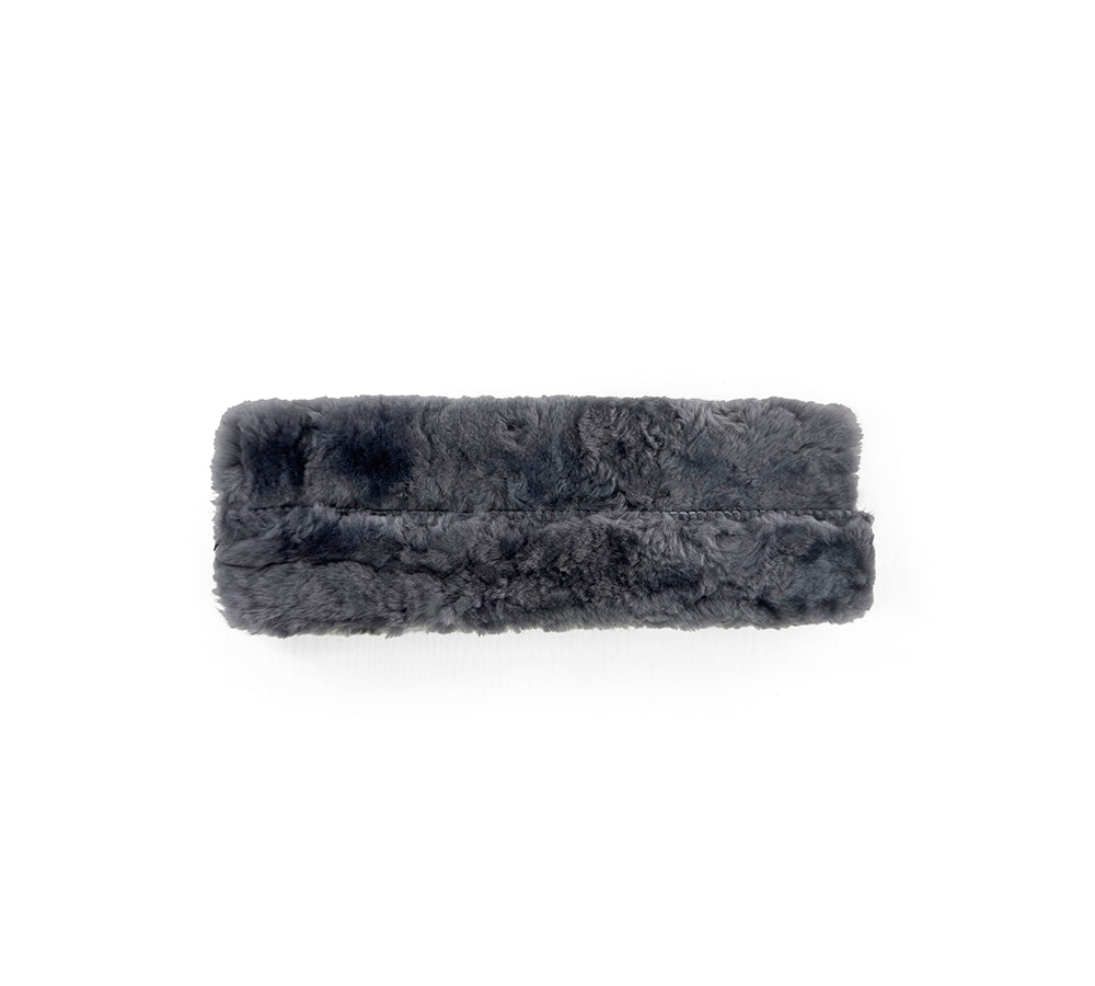 Premium Lambskin Car Seat Safety Belt Cover Shoulder Pad - UGG EXPRESS